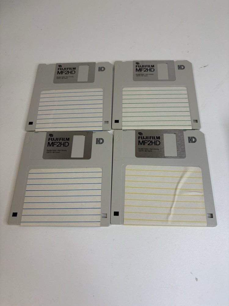 Set Of 13 Floppy Discs