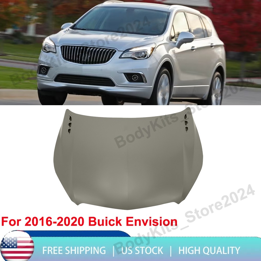 Primed Front Hood Panel For 2016-2020 Buick Envision Replacement