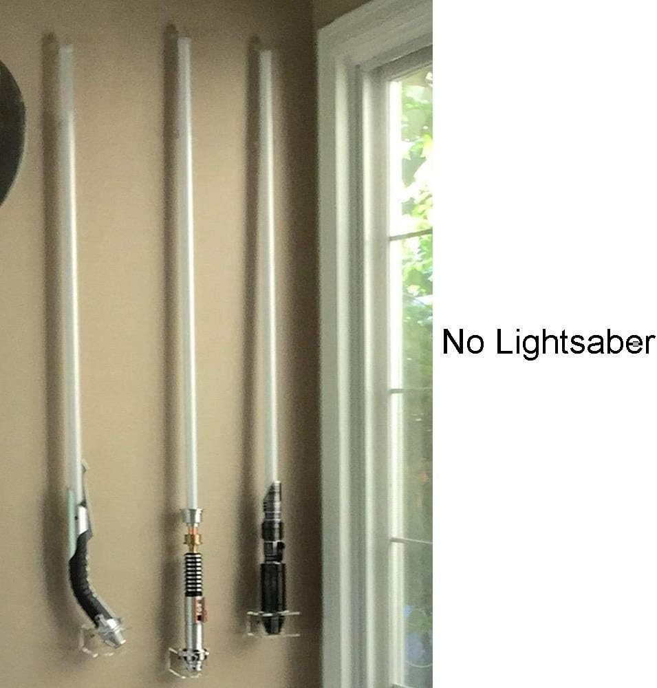 Light Saber Wall Mount Acrylic Racks 2 Pack for Bedroom Display and Storage