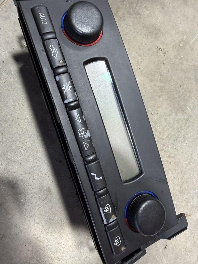 2005 corvette Climate Controls