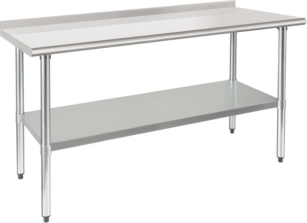 NSF Commercial Prep Table 24x60 Stainless Undershelf