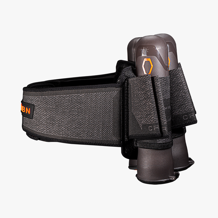 CRBN Carbon Paintball SC Harness 4+7 Pod Pack Adjustable Back Support S/M Black