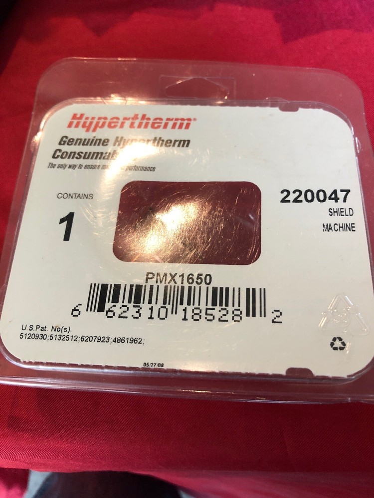 HYPERTHERM 220047 SHIELD MACHINE NEW!!!