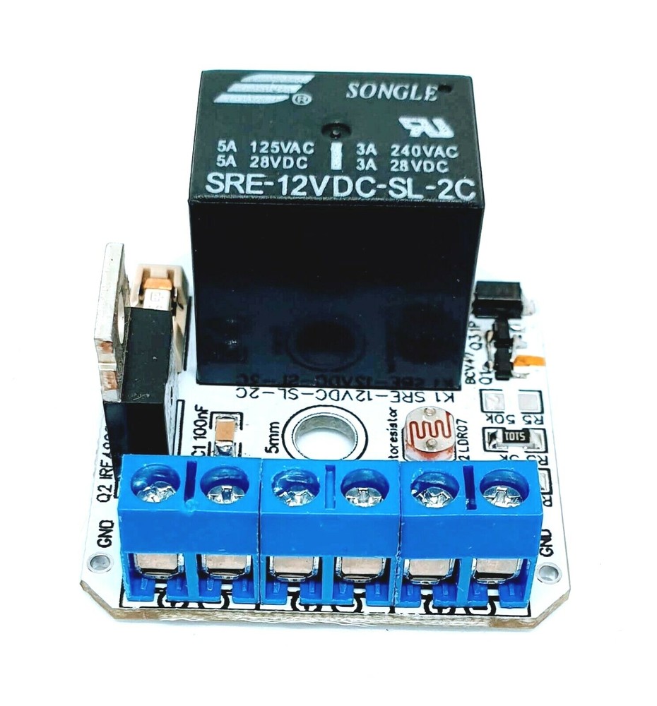 12V 5Amp West East Auto Sensor Night DIY PV Panel Sun Tracking Controller Board