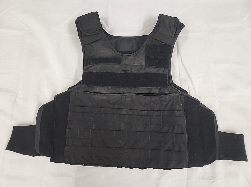 PB Molle Plate Carrier w/ Soft Inserts Black 50R Cag Sof Devgru Seal