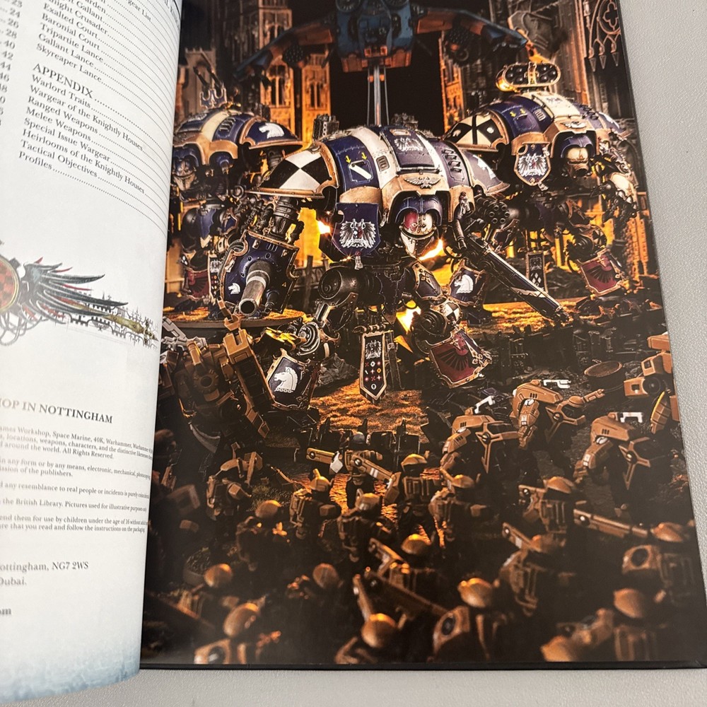 Warhammer 40K RPG Codex Imperial Knights