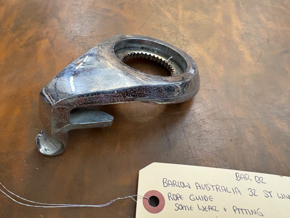 BARLOW AUSTRALIA 32 ST WINCH ROPE GUIDE