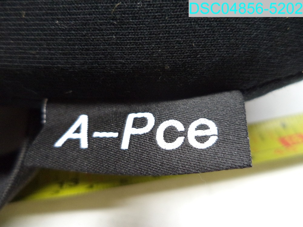 A-PCE Black Adjustable Lumbar Support Pillow