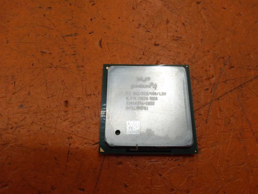 ⭐️⭐️⭐️⭐️⭐️ CPU Processor Intel Pentium 4 2.2 GHZ/512/488/1.5V Socket 478 SKL5YS