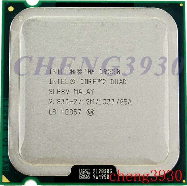 Intel Core 2 Quad Core Q9550 12M 2.83GHz 1333 Quad Core LGA775 CPU Processor