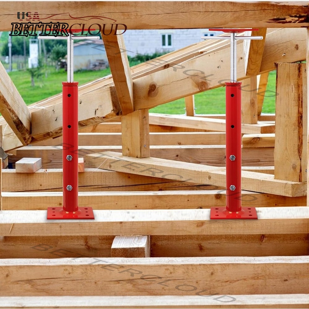 Adjustable 4Pack House Floor Jacks Post Pole for Leveling Lift Support 19"-36"