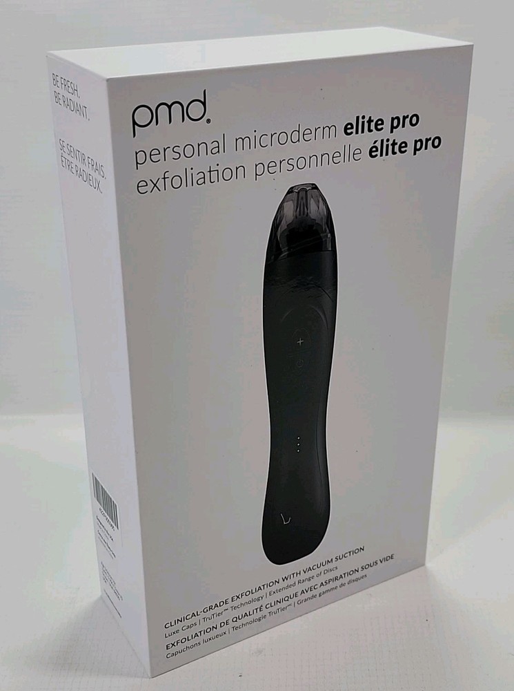 PMD Personal Microderm Elite Pro Multi-Function Machine - Black (1005BLACK)🆕️✅️