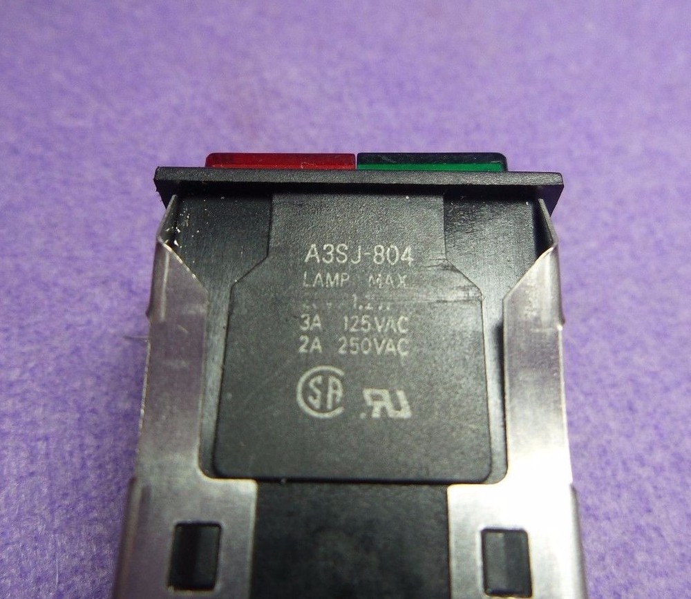 OMRON A3SJ-804 On Reset Switch , USED