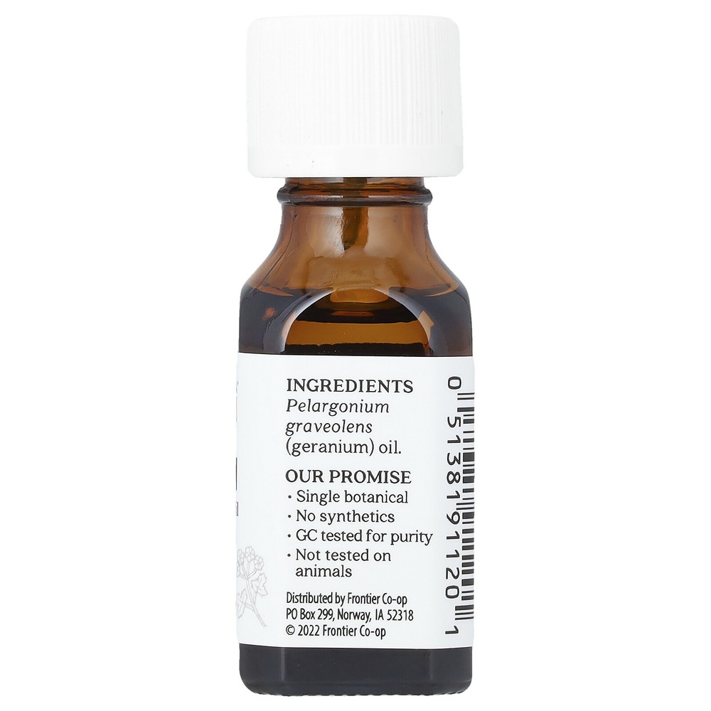 Pure Essential Oil, Geranium, 0.5 fl oz (15 ml)