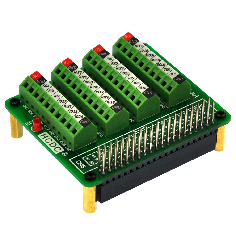 RPi GPIO Terminal Block Breakout Board HAT Raspberry Pi Expansion Module