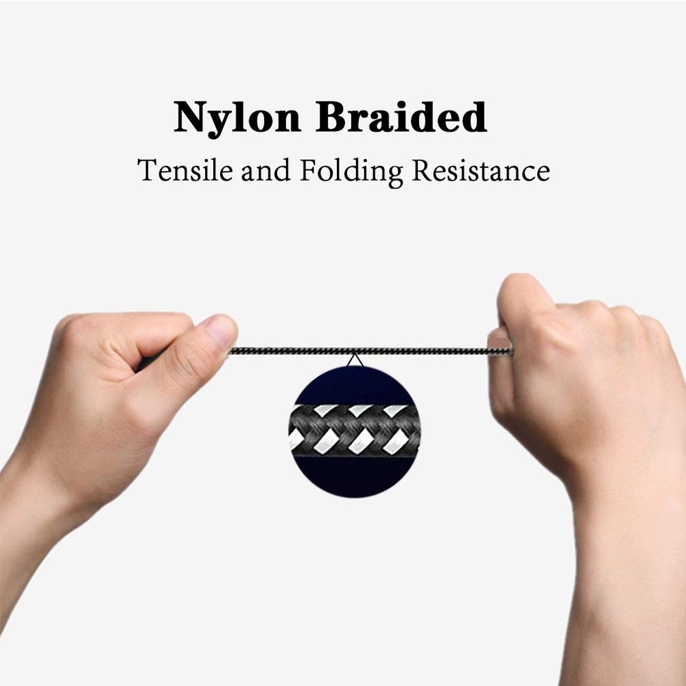 Hanatora Remote Controller USB Charging Cable Cord for DJI Mavic 2 Pro Black