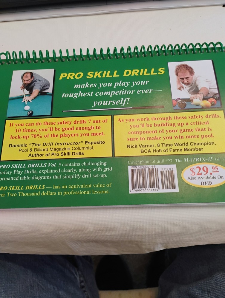 Predator Pro Skill Drill Books by Nick Varner. Volume #'s 1 & 5