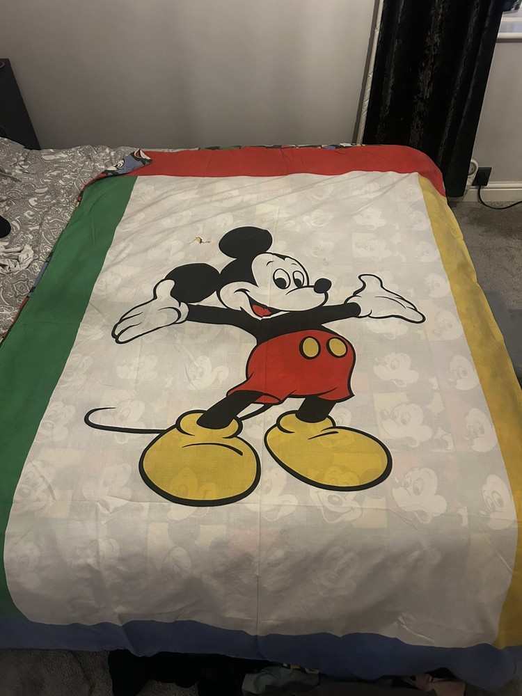Vintage Mickey Mouse Single Duvet