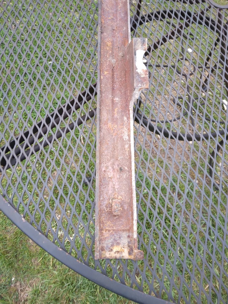 Antique Victorian Cast Iron Fireplace Surround