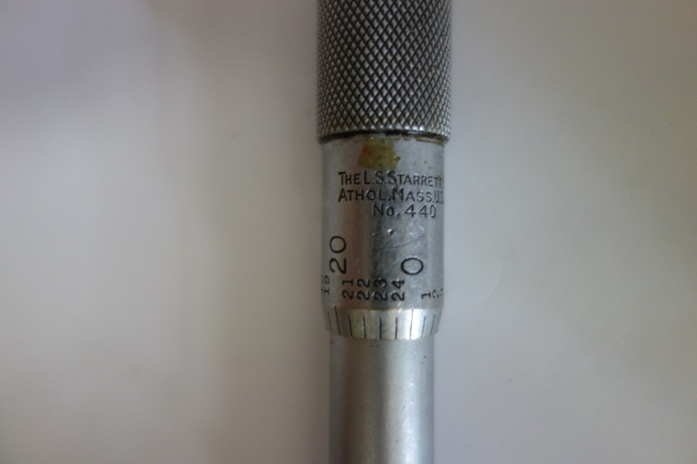 STARRETT 440 Ratchet Stop Depth Micrometer