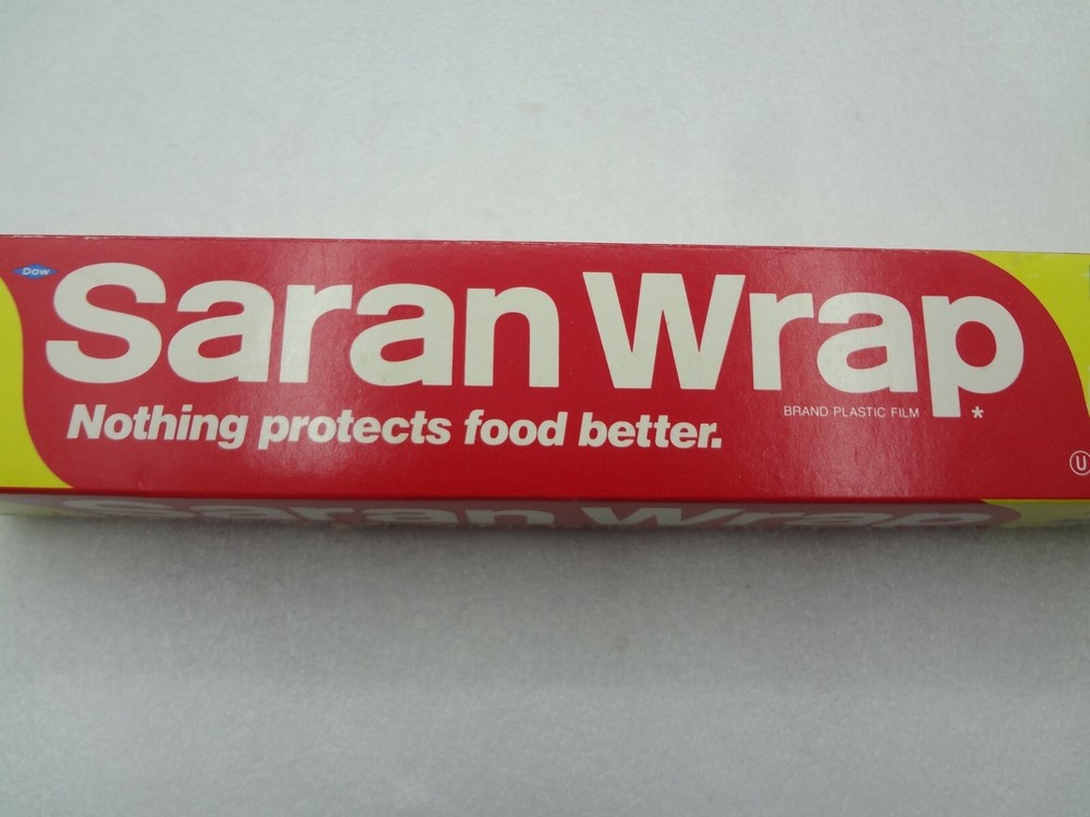 Dow Saran Wrap Plastic Wrap 1989