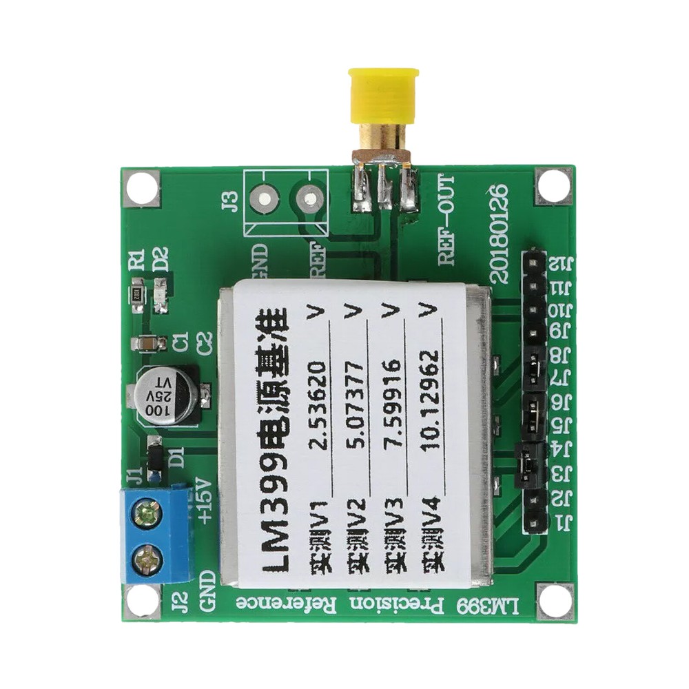 LM399 4-CH Voltage Reference Source 10V/7.5V/5V/2.5V For Voltmeter CalibrationyB