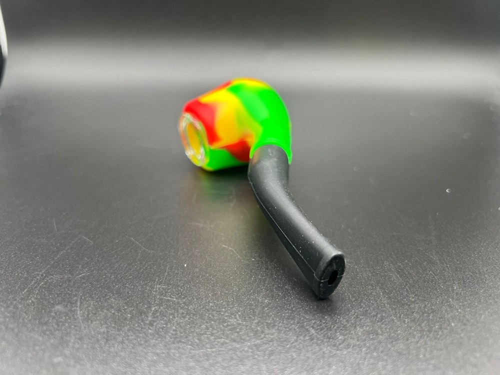 Multicolor Silicone Sherlock Pipe Tobacco Pipe