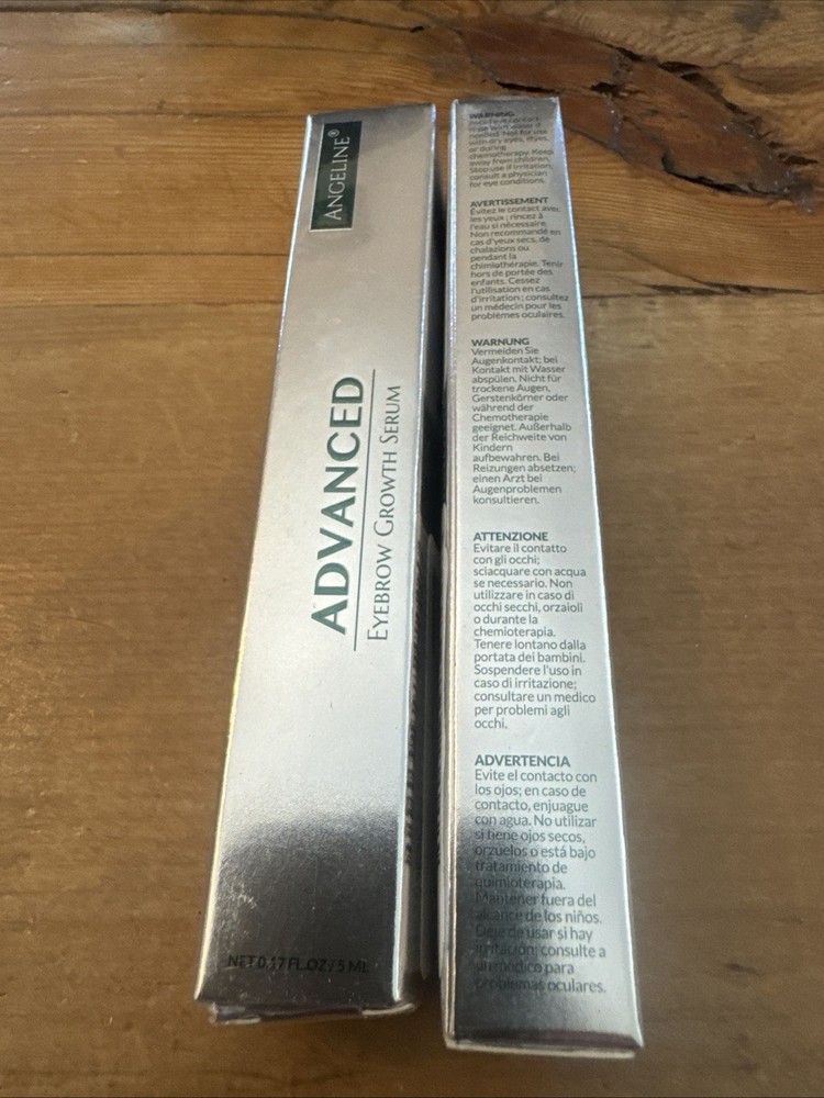 2 Advanced Premium Eyebrow Growth Serum for Thicker Brows Exp 3/27