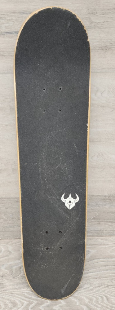 Darkstar Skateboard Complete Deck 31" Skull Bullets Roses 168063 READ