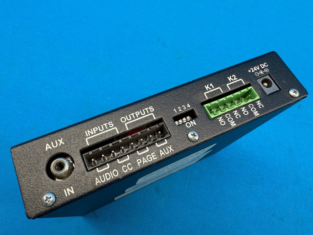 Valcom VIP-801A Network IP Single Port Gateway Audio Page Zone Extender Module