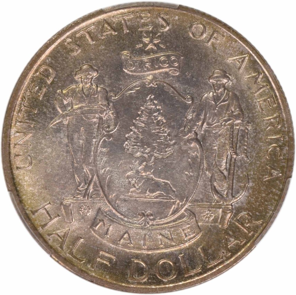 Maine Commemorative Half Dollar 1920 MS66 CACG