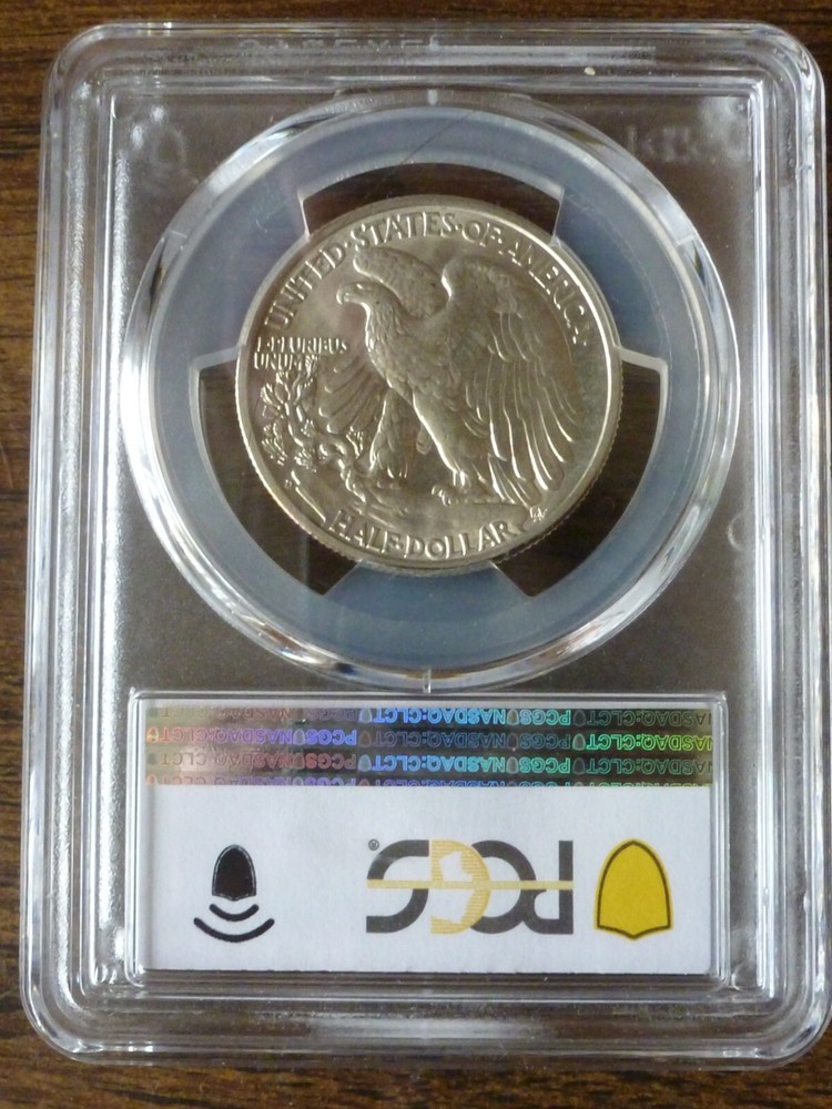 1941 Denver - Silver Walking Liberty Half Dollar - PCGS MS 62