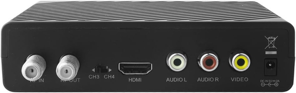Smart ATSC Converter Box – 1080P Output, Recording, and Playback Functionality