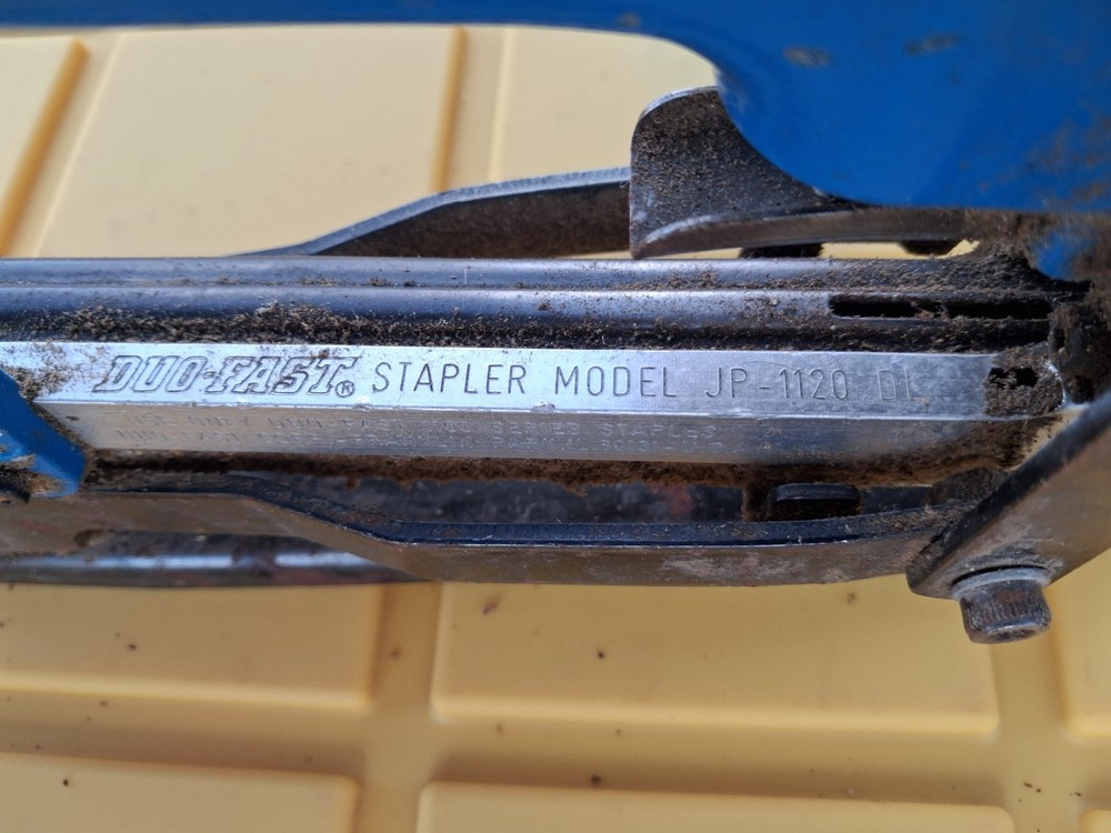 Duo-Fast JP-1120DL Pneumatic Stapler, Tested Works