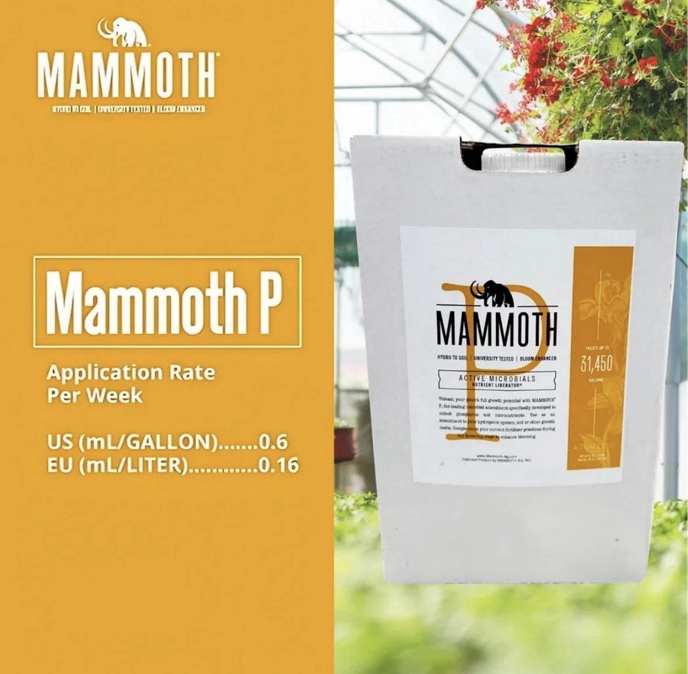 500ML Mammoth Active Microbials Hydroponic Supplement Liquid Concentrate
