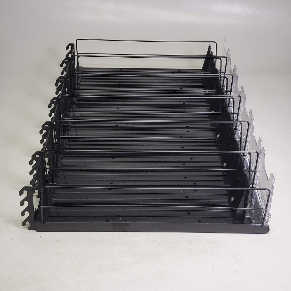 STEPHEN GOULD CORP (6 Pack) Retail Push Tray's Display System Bed W/ Additional