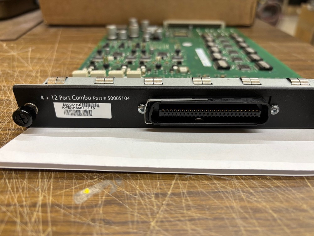 Mitel AX Control 4+12 Port Combo Part #50005104