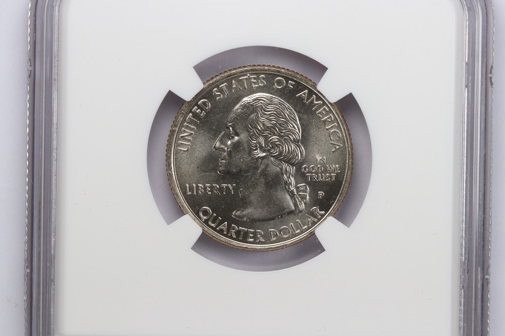 1999-P 25C Pennsylvania State Quarters NGC MS66