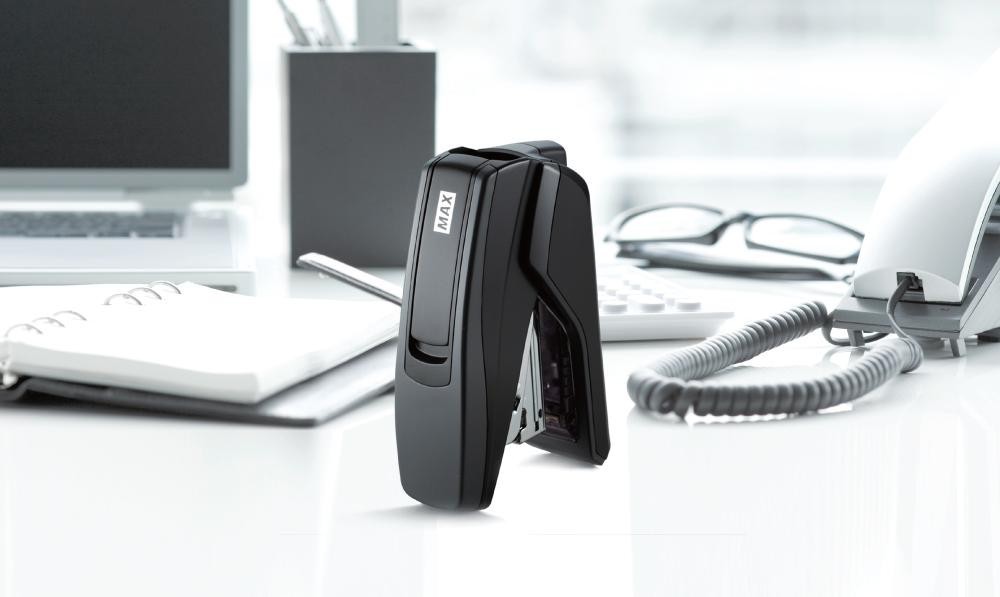 RED Max HD-55FL Flat Clinch Standard Half Strip Gray Stapler Compact & Efficient