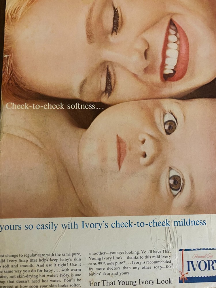 Ivory Soap, Full Page Vintage Print Ad