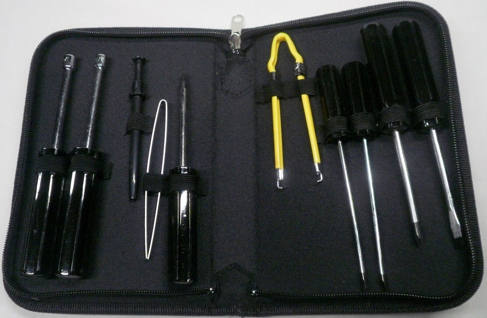 iConcepts 11 Piece PC Computer Tool Kit Zip Up Case