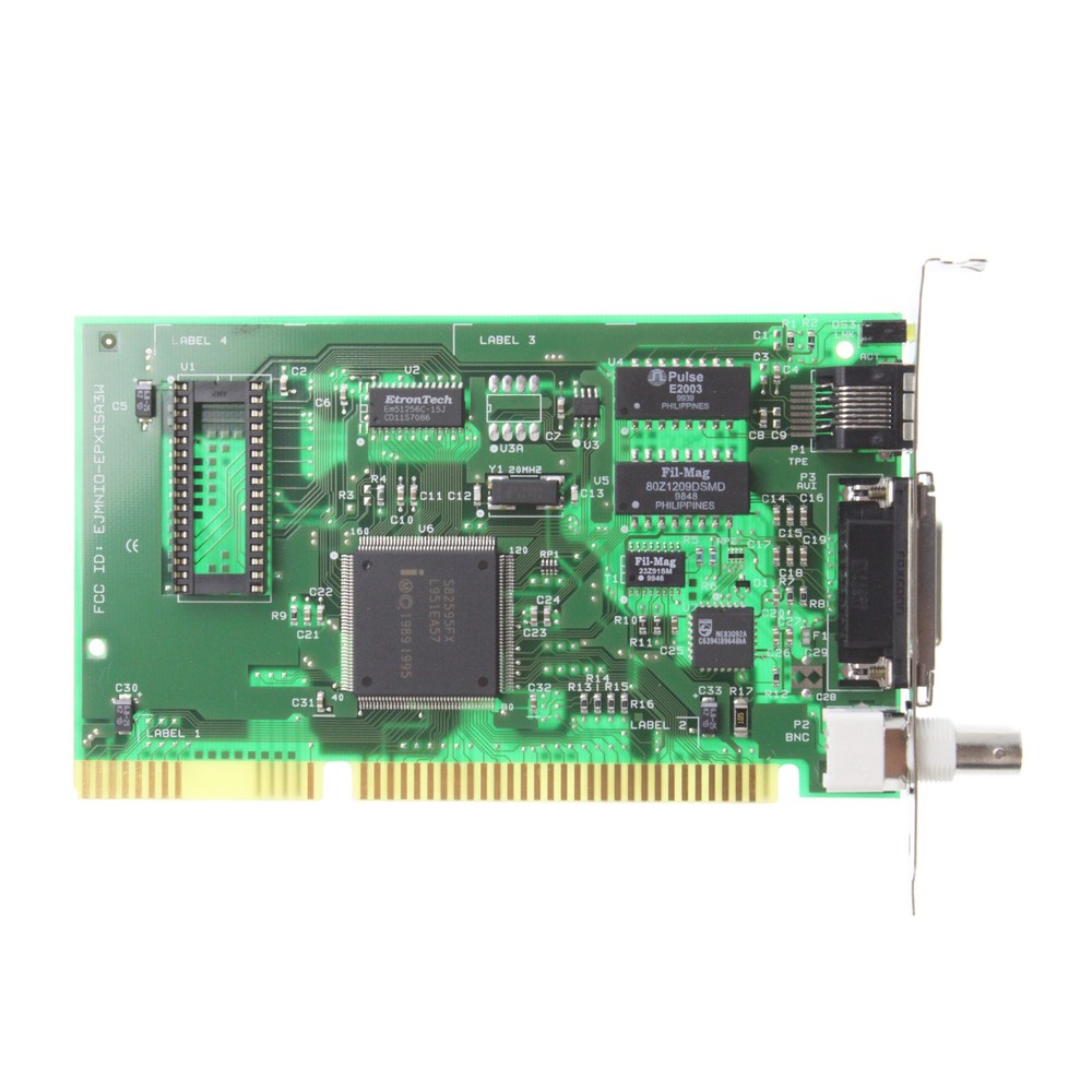 CASI RUSCO 410144001 ETHERNET NETWORK INTERFACE CONTROLLER CARD MODULE