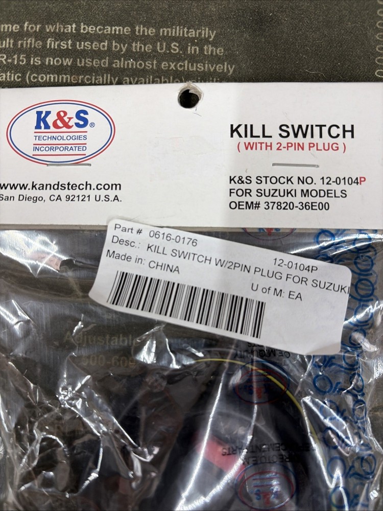 K&S Technologies - 12-0104P - Kill Switch