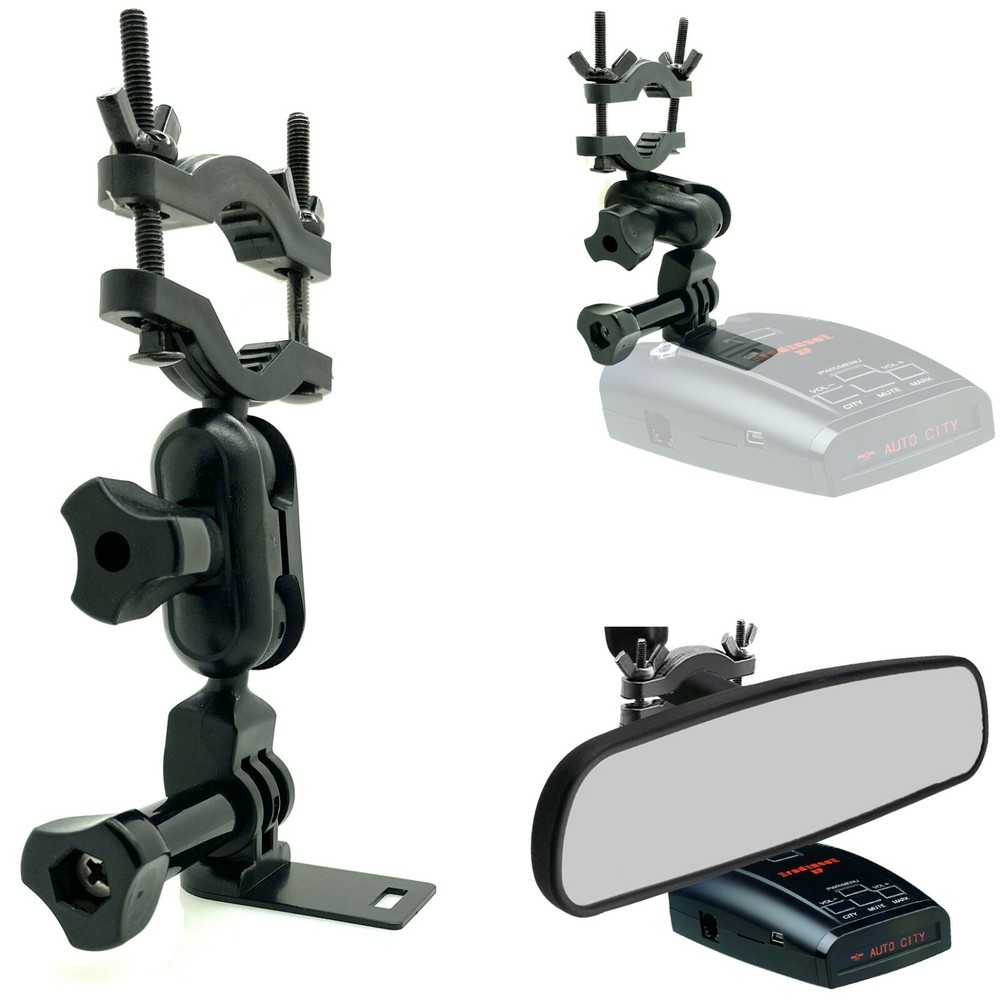 **BEST VALUE** Rearview Mirror Mount for RADENSO XP & SP Radar Detector