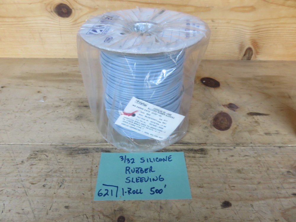 3/32" Varflex  Electrical Insulating Sleeving  500' Roll (#621-A-1)