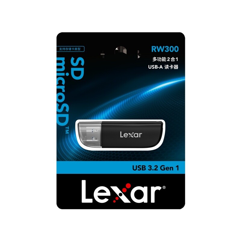 Lexar SD/ MicroSD Card Reader USB 3.2 Gen1 High Speed