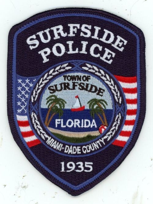FLORIDA FL SURFSIDE POLICE NICE SHOULDER PATCH SHERIFF