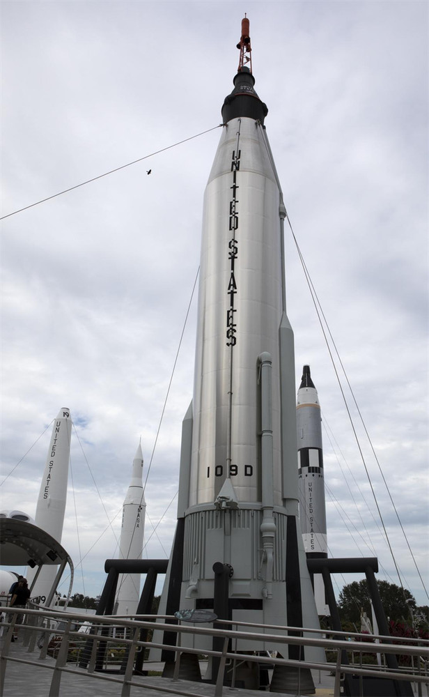 Finished Model 1/72 Mercury Atlas 6 Spacecraft Ground Launch Device 3D Printed