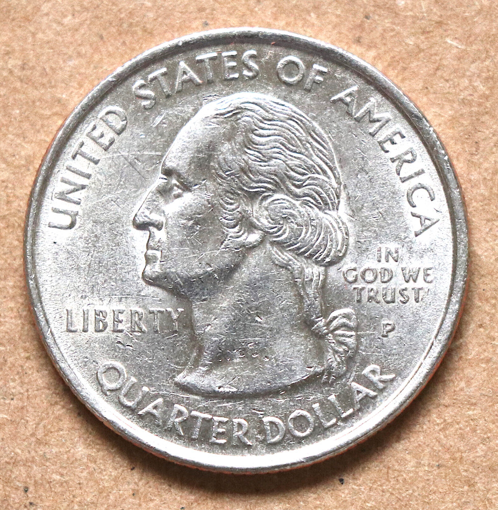 1999 P Georgia State Quarter circulated