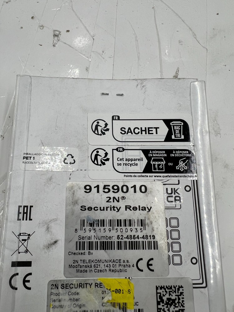 2N Telecommunications Helios IP Intercom Security Relay 9159010